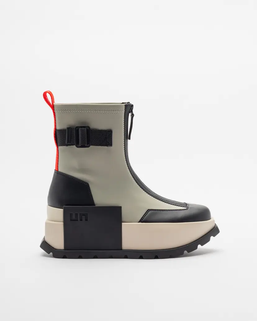 United Nude United Nude ROKO BOOTIE II Gray Ankle Boots