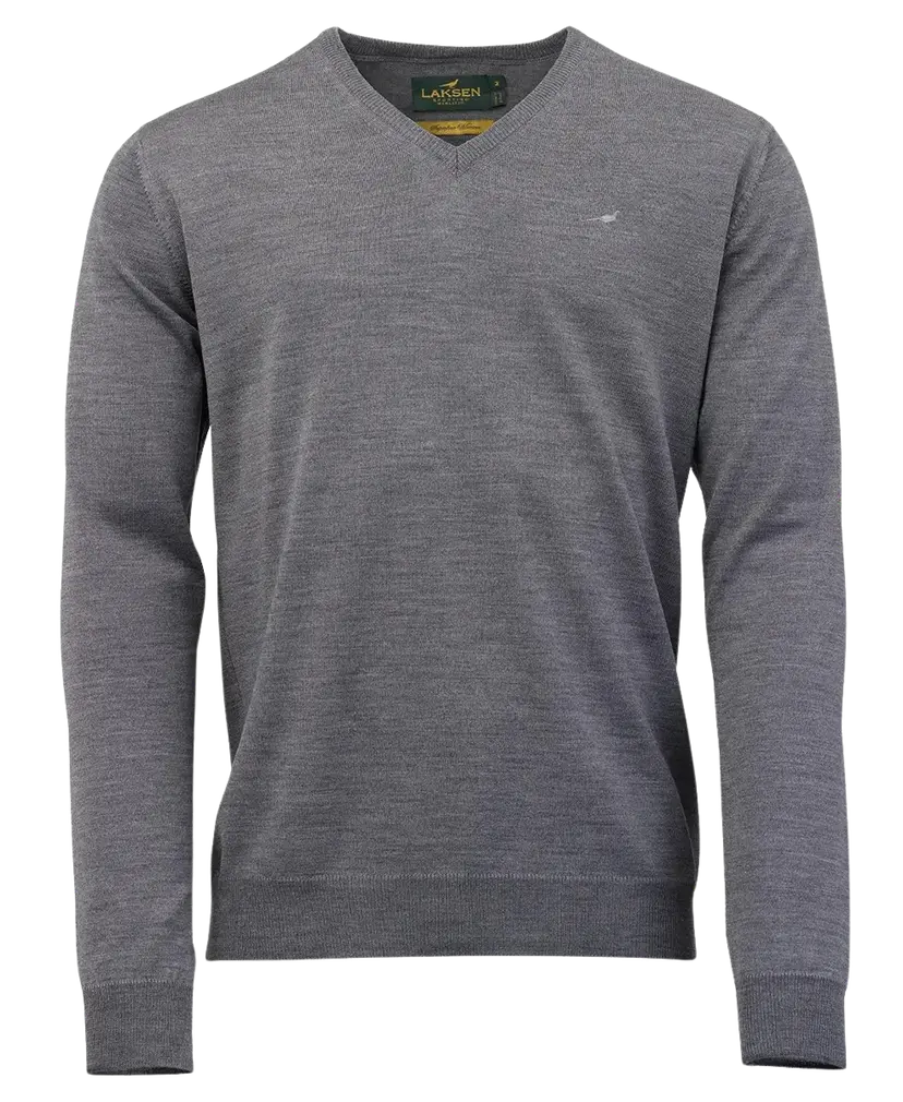 Laksen Laksen Sussex V-Neck Overcast