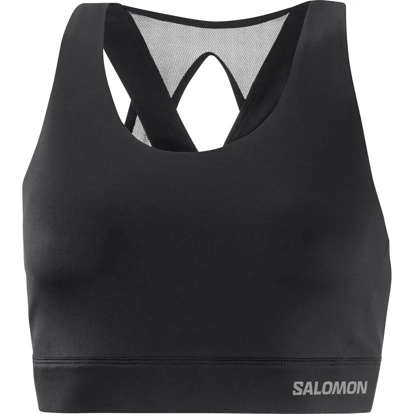 Salomon Salomon Women's Cross Run Sports Bra Deep Black