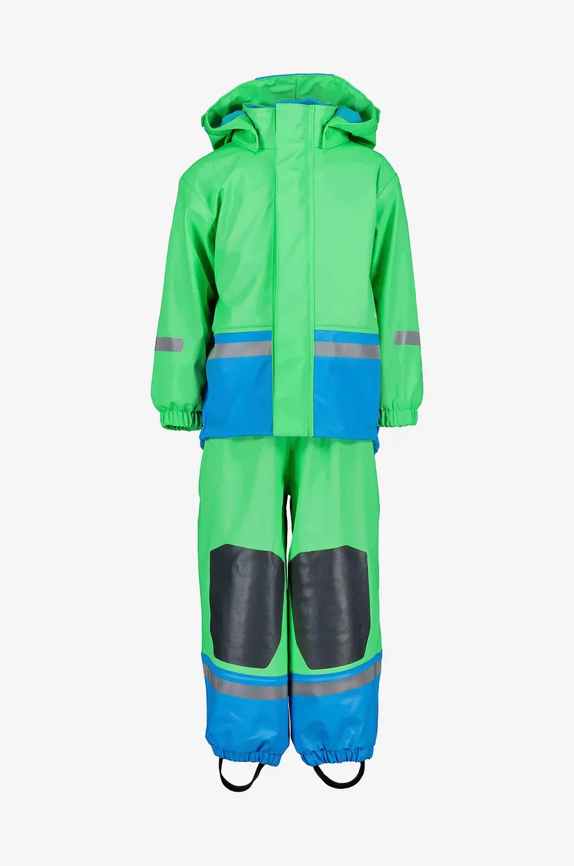 Didriksons Regnsett Boardman Kids Set 10 - Grønn