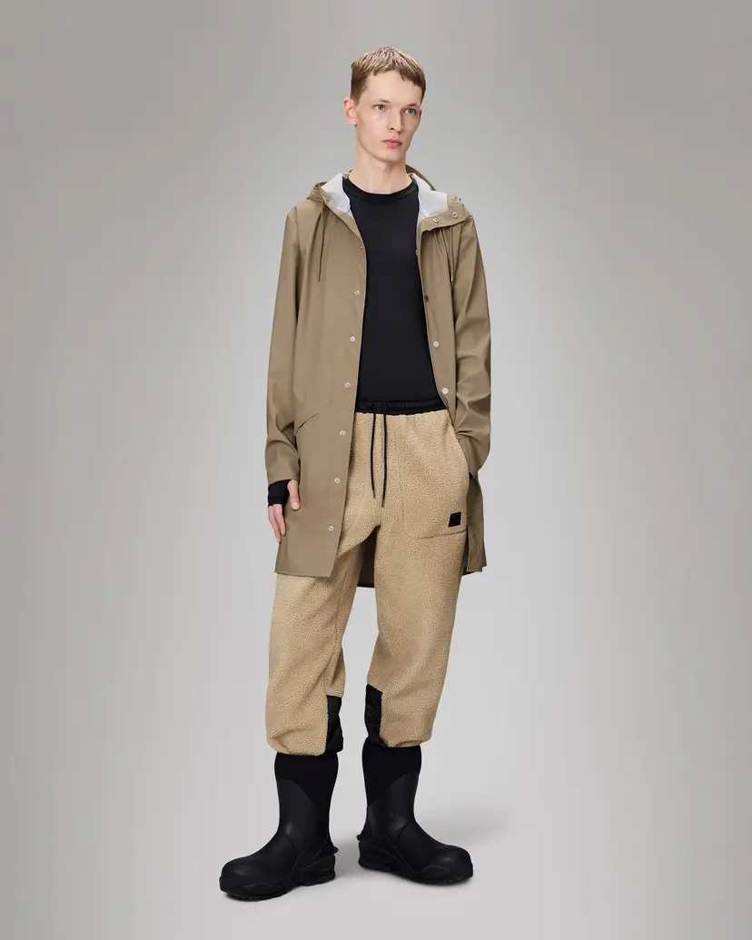 Rains Rains 12020 Beige Long waterproof parka