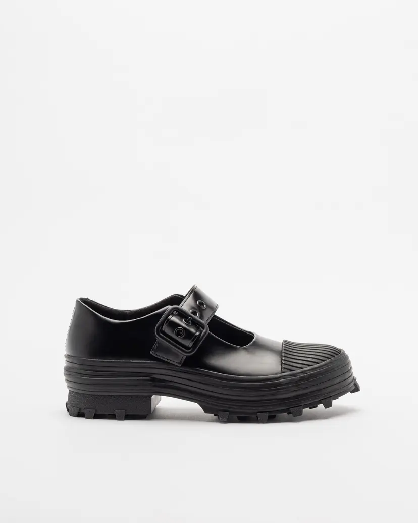 Camper Lab Sapatos Camper Lab Traktori Preto
