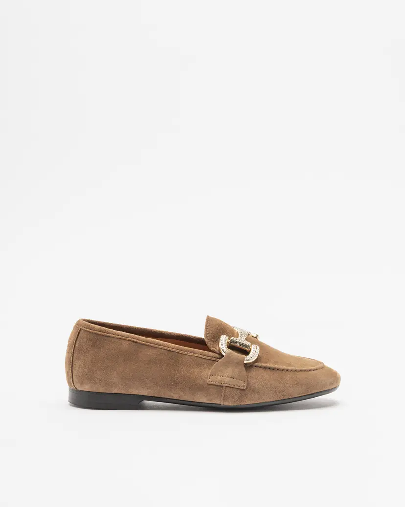 PROF PROF P-189 Taupe Moccasins