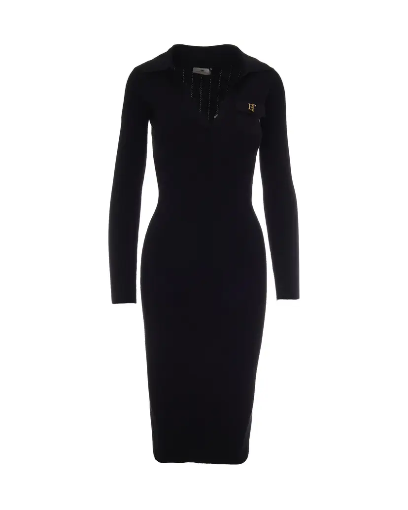 Elisabetta Franchi Elisabetta Franchi Midikjoler – Svart