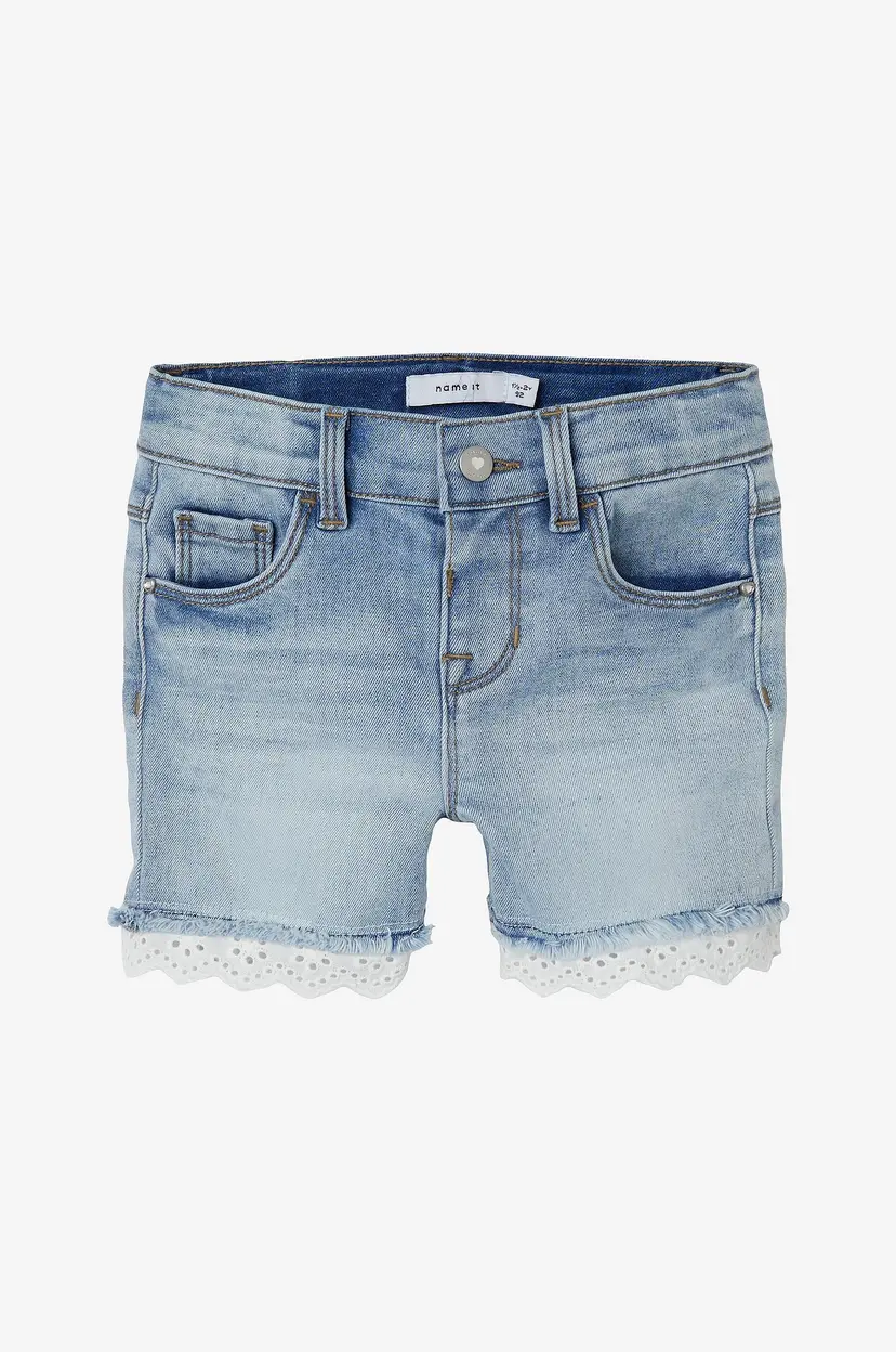 NAME IT Jeans-shorts nmfSalli Slim Dnm Shorts 5399 - Blå