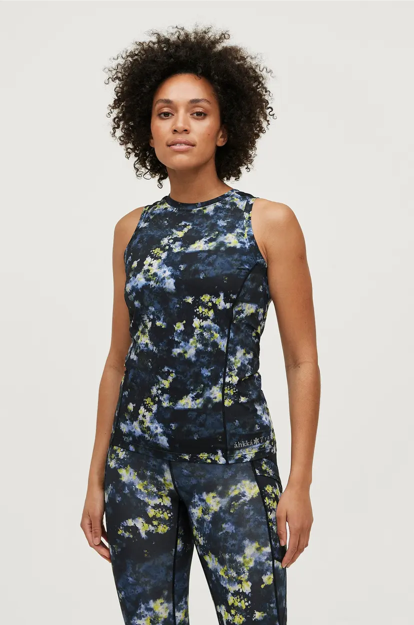 Áhkká Løpetopp áhkká Trail Tank Top - Svart