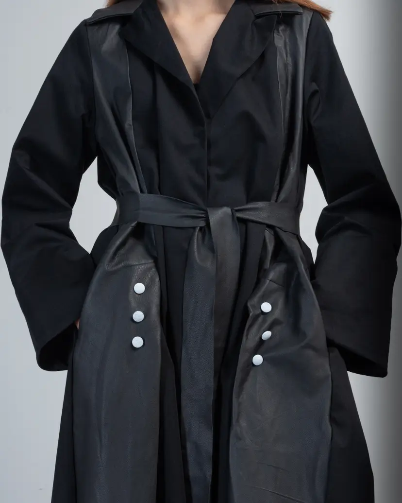 Papucei Papucei J.RALPHIE Black Long Jacket