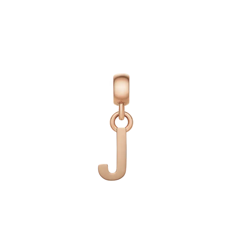 Daniel Wellington Rose Gold Charm Letter | DW