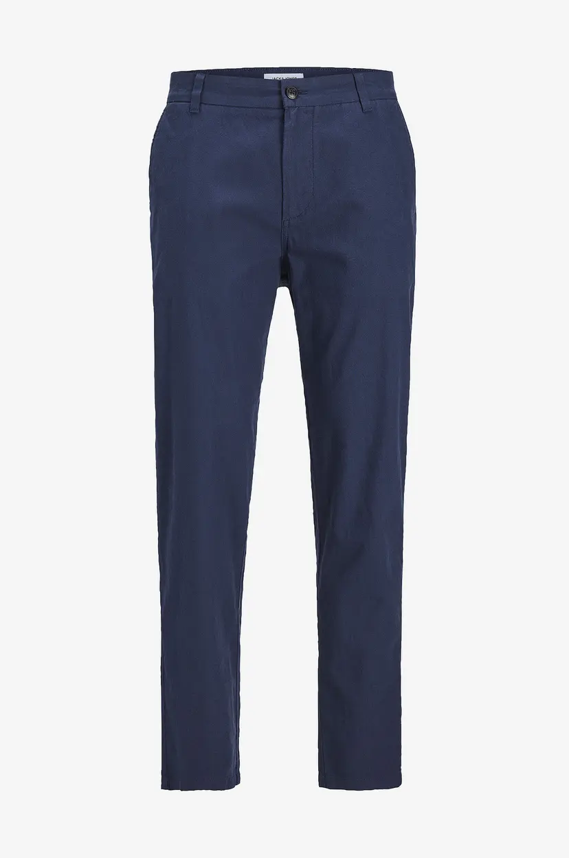 Jack & Jones Bukser jpStace jjSummer Linen Blend Pant S - Blå