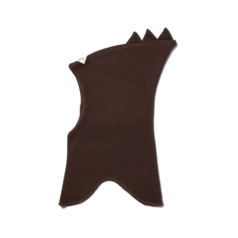 Racing Kids Racing Kids Dino Ull Balaclava Chocolate Brown