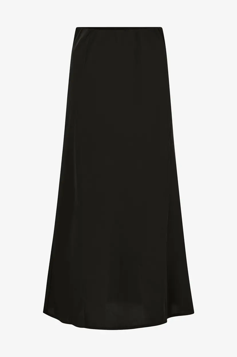 Pieces Skjørt pcFranan HW Midi Skirt Noos - Svart