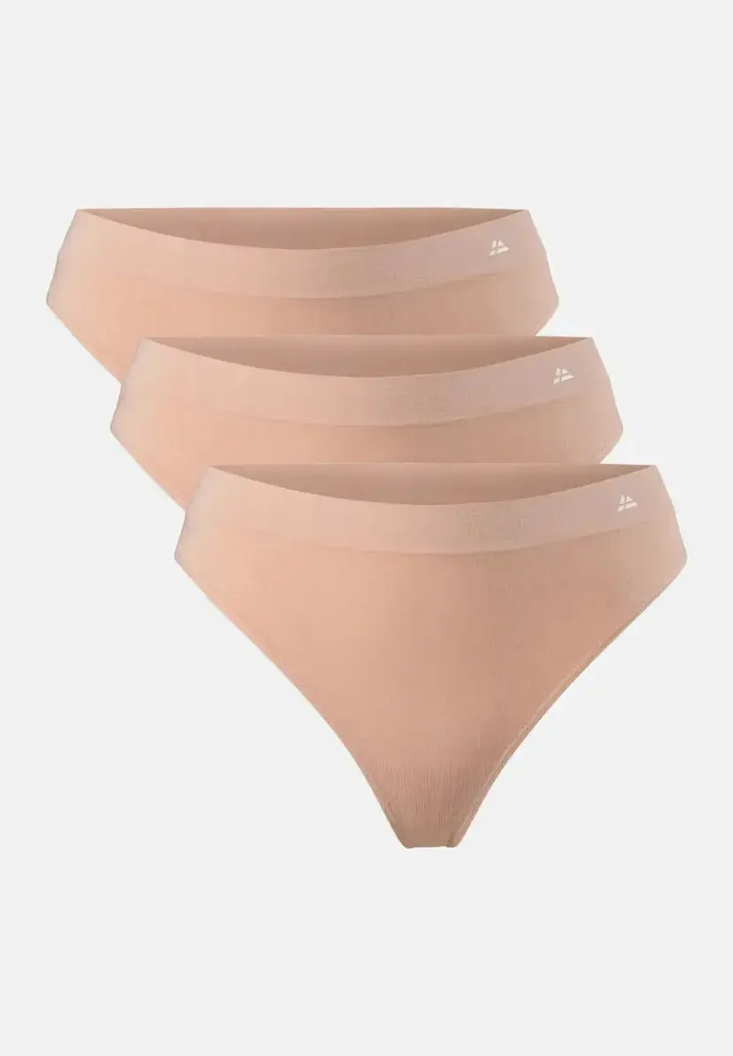 DANISH ENDURANCE BAMBOO THONG fra DANISH ENDURANCE, Beige, M/L