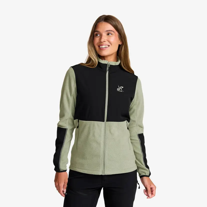 RevolutionRace River Hybrid Fleece Jacket Dame Shadow