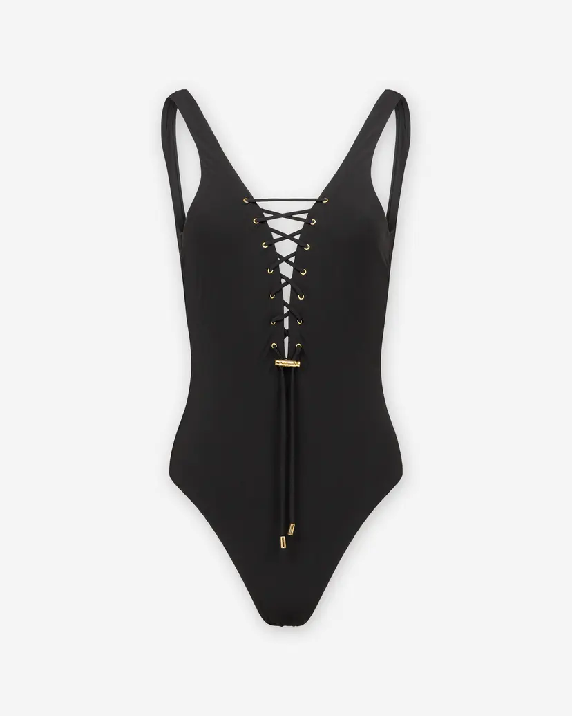 Moschino Swim Moschino Swim V2A4906 Black Swimsuit