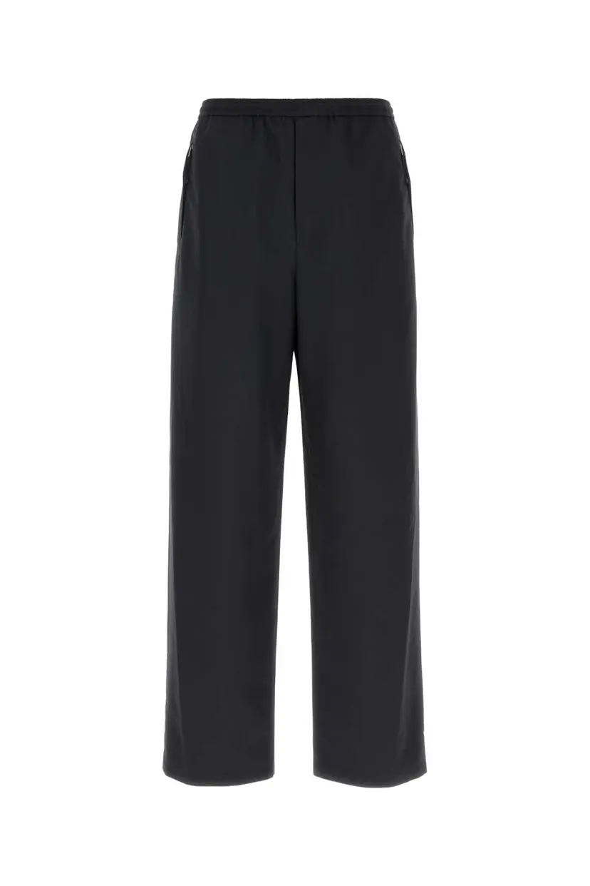 Jil Sander Jil Sander Vide bukser – Svart