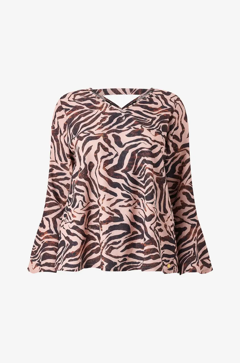ZOEY Bluse Demi Blouse - Rosa