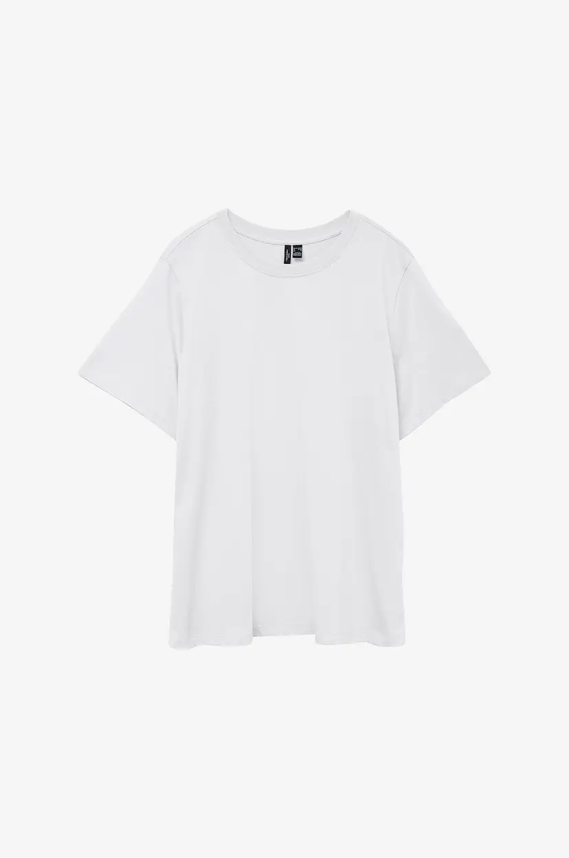 Vero Moda Curve T-skjorte vmPaulina SS GA Jrs - Hvit