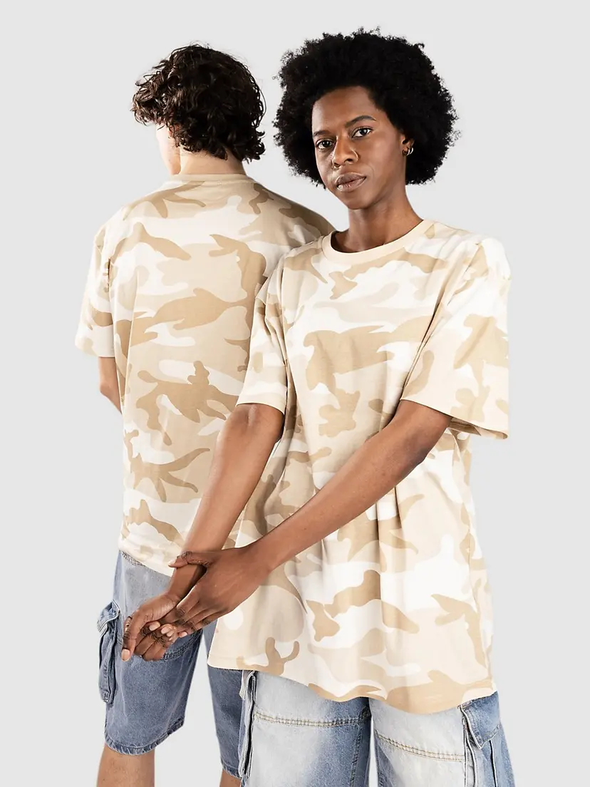Urban Classics Urban Classics Oversized Simple Camo T-skjorte camo