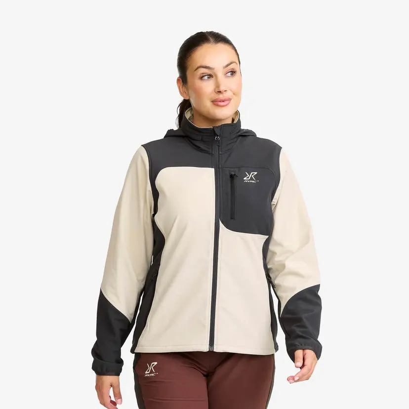 RevolutionRace Ridge Trek Stretch Jacket Dame Anthracite/Peyote