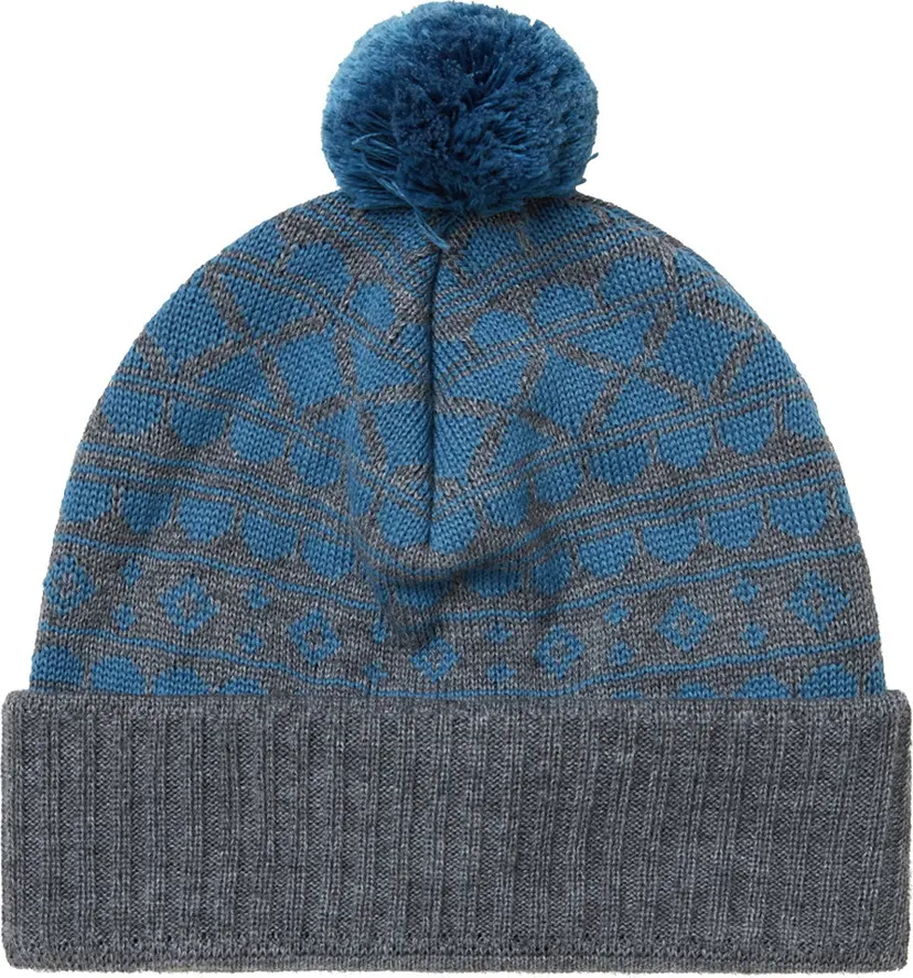 Varg Varg Unisex Blåsten Wool Cap Dark Grey With Blue Ashes