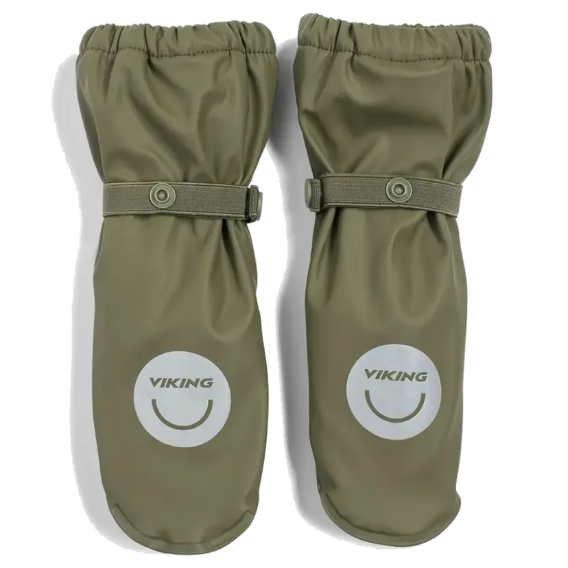 Viking Viking Jolly Rain Mittens Kids Olive