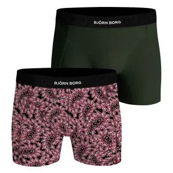 Björn Borg Björn Borg 2P Premium Cotton Stretch Boxer 2633 Mixed bomull Medium Herre