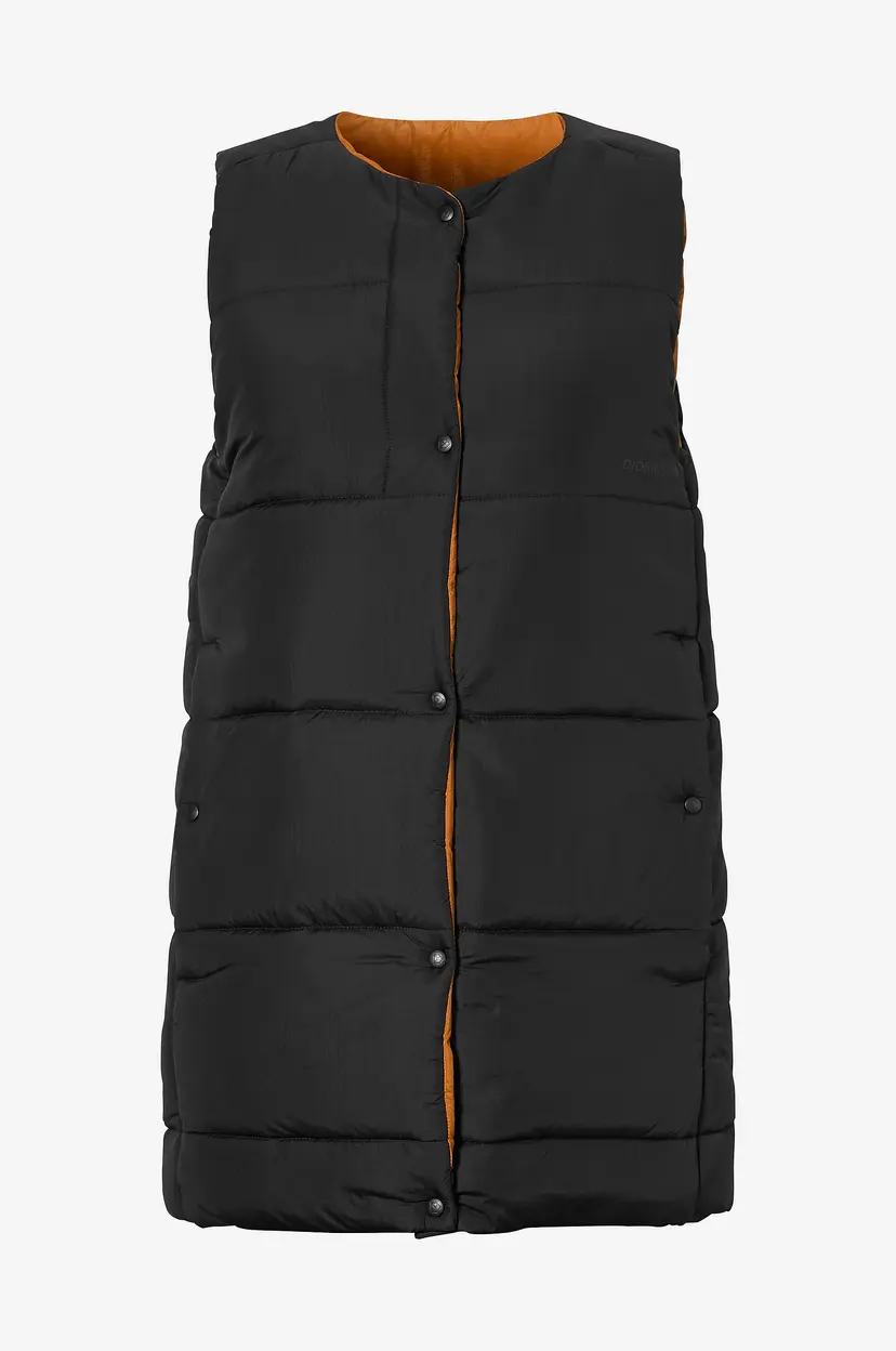 Didriksons Vest Enja Wns Vest - Svart