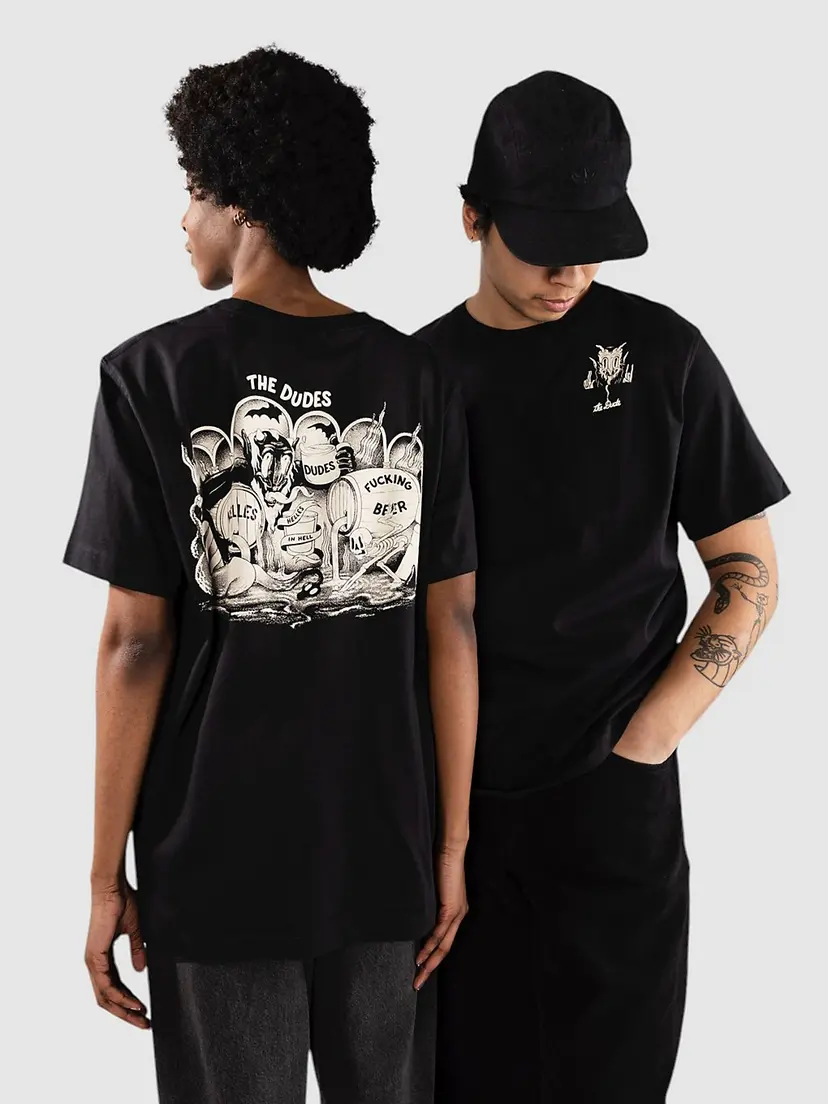 The Dudes The Dudes Helles In Hell Classic T-skjorte svart
