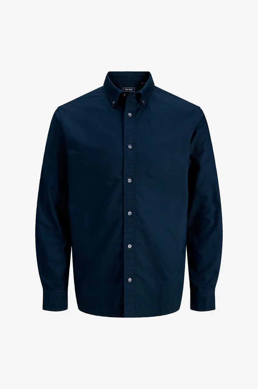Jack & Jones Skjorte jprBluharvey Oxford L/S - Blå