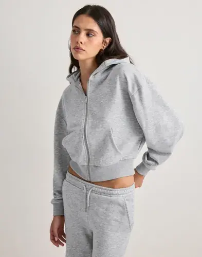 Nelly Nelly - Grå - Perfect Zip Hoodie
