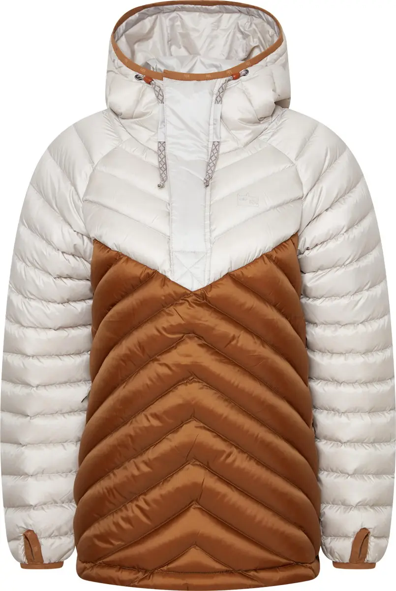 Varg Varg Women's Övik Down Anorak Gold And Snow