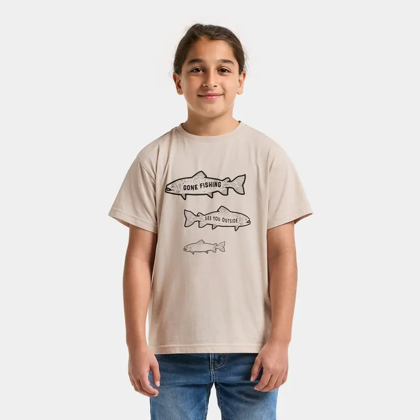 Didriksons Mynta Kids' Logo T-shirt Explore