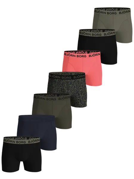 Björn Borg Cotton Stretch Boxers 7-pack
