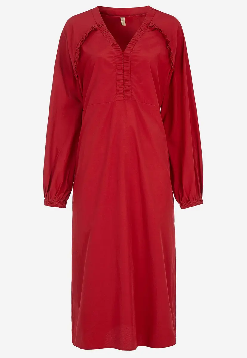 Soyaconcept Vevet kjole i poplin