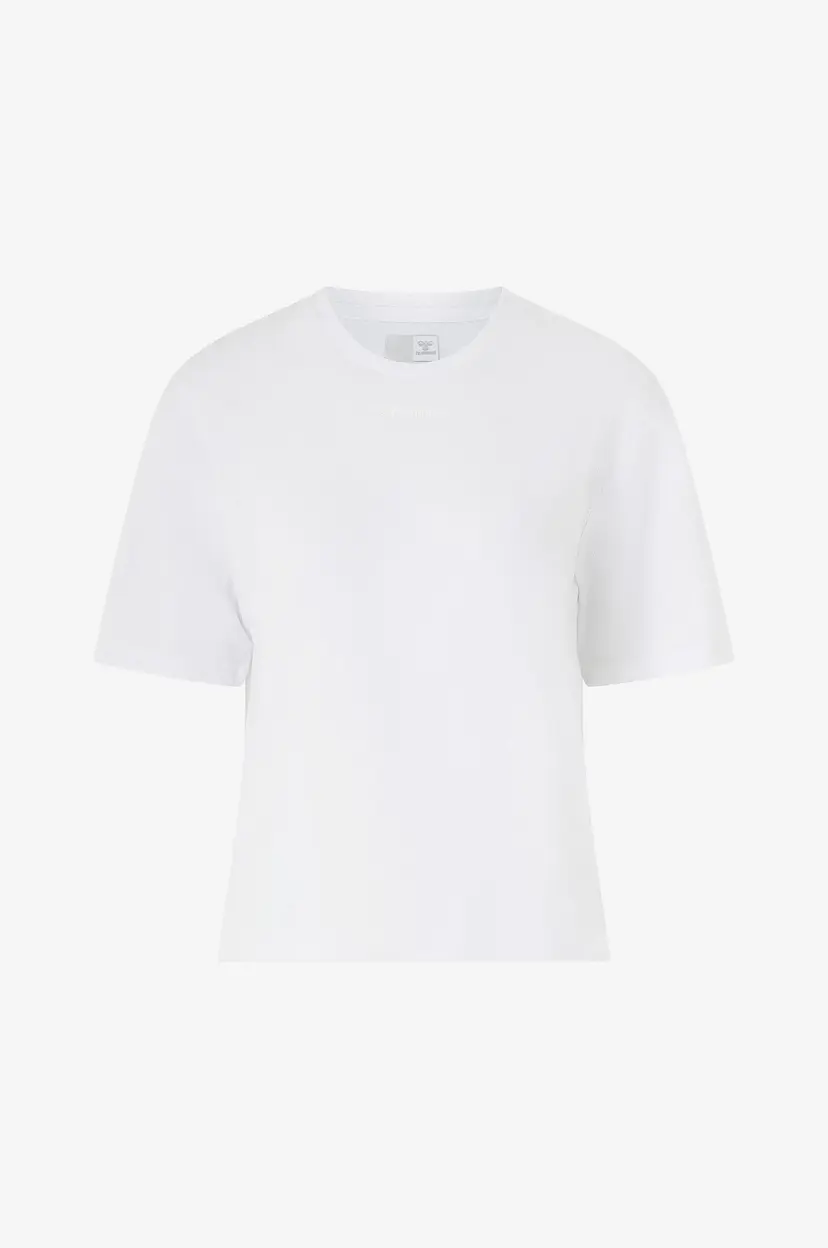 Hummel T-skjorte hmlMT Vanja Boxy Short T-shirt - Hvit