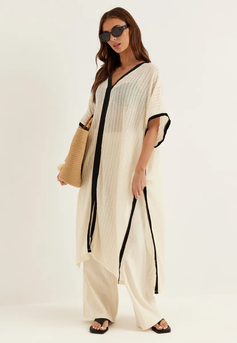 Vila Vifabena V-neck Kimono