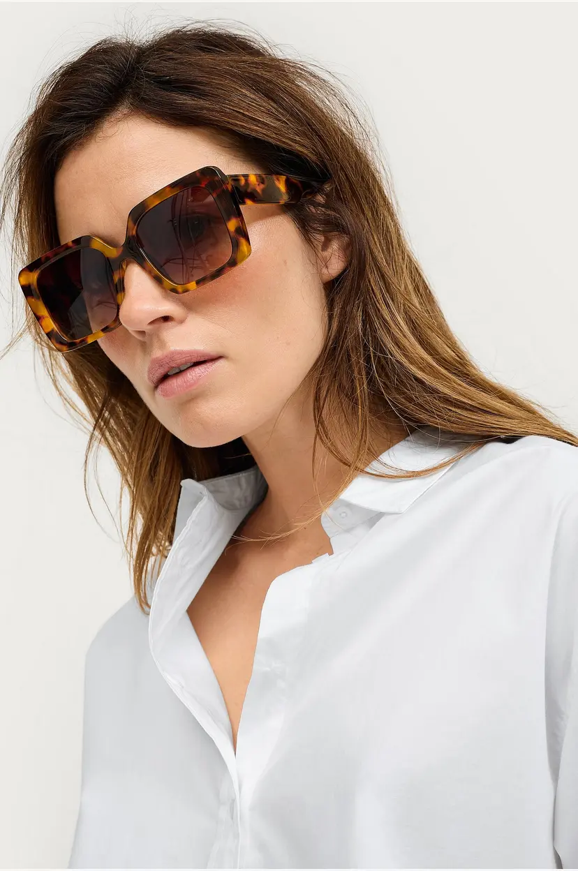 Ellos Collection Farget solbrille - Brun