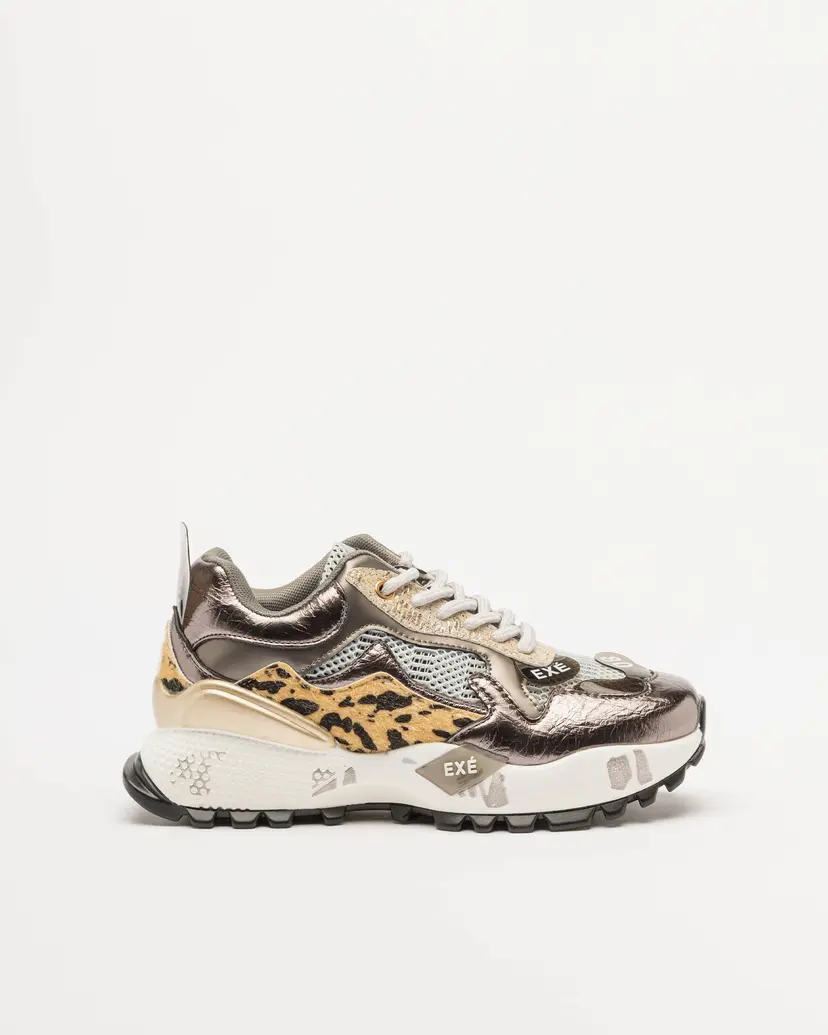 Exé Exé D190608-13C Silver Sneakers