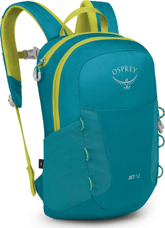 Osprey Osprey Kids' Jet 12 Blue Spikemoss/Lemongrass