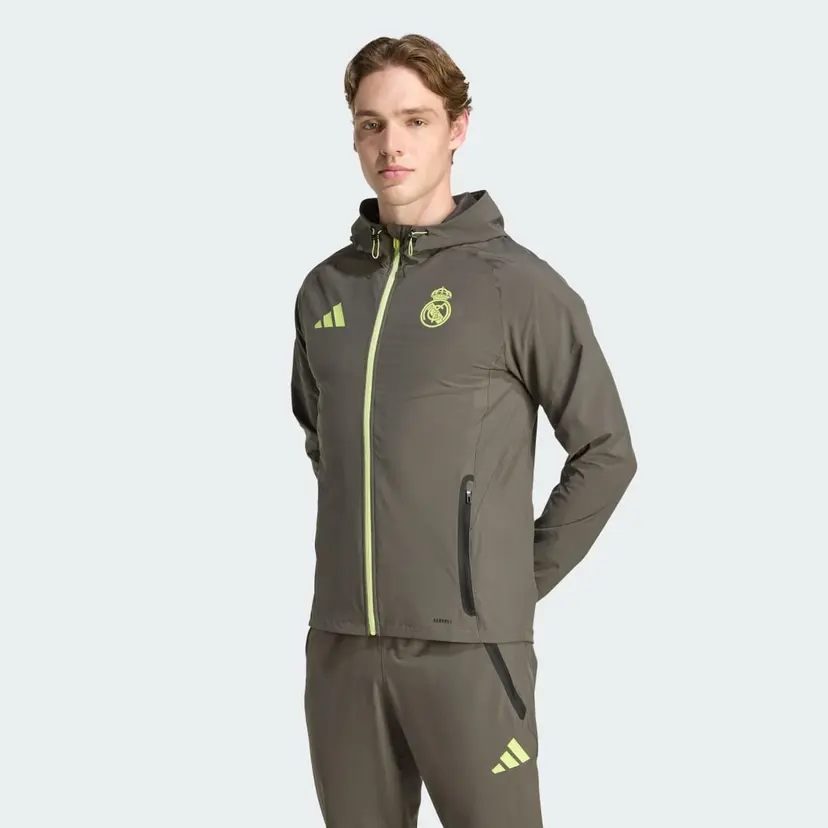 Adidas Real Madrid Tiro 25 Competition Vis Tech Travel Jakke