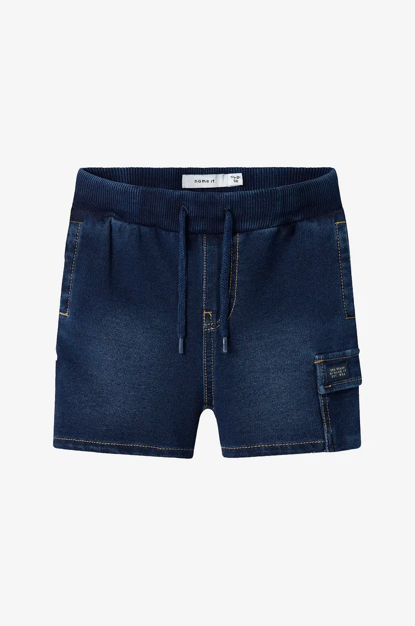 NAME IT Sweatshortser nmmRyan Jog Dnm Swe L Shorts - Blå