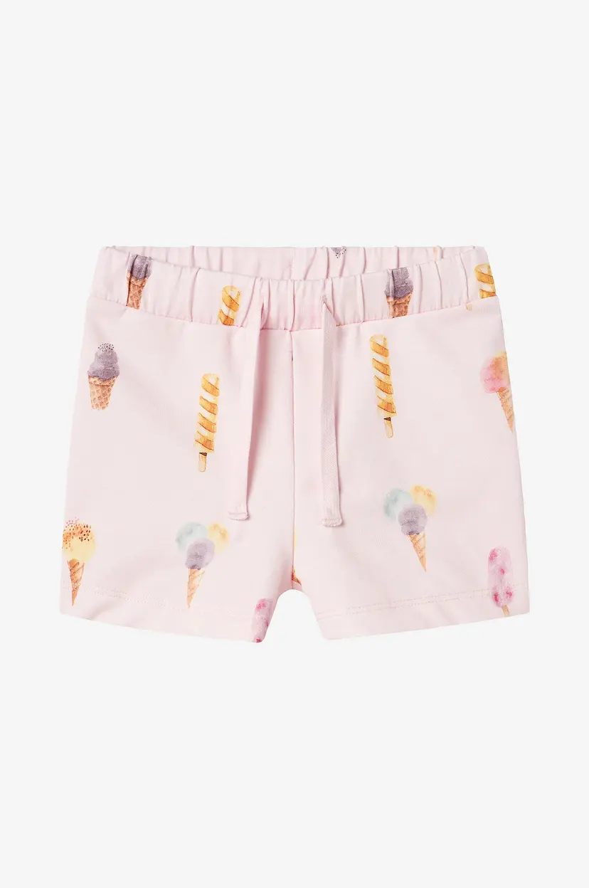 NAME IT Shorts nmfJillian Sweat Shorts Unb Box - Rosa