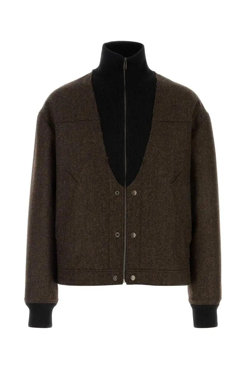 Maison Margiela Maison Margiela Bomberjakker – Brun