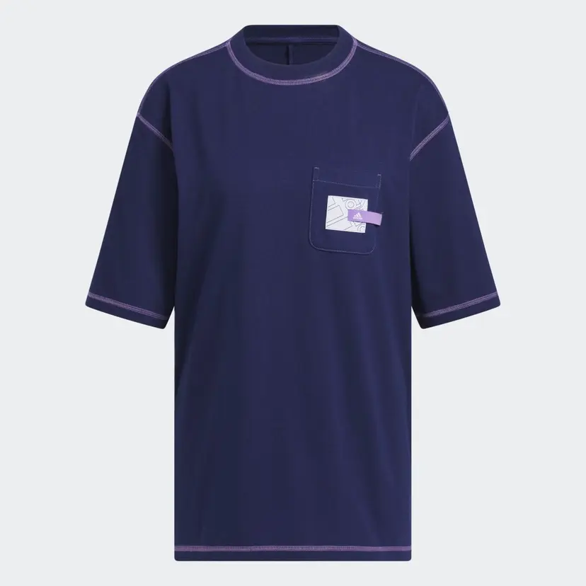 Adidas Sport Statement Boyfriend Pocket T-Shirt