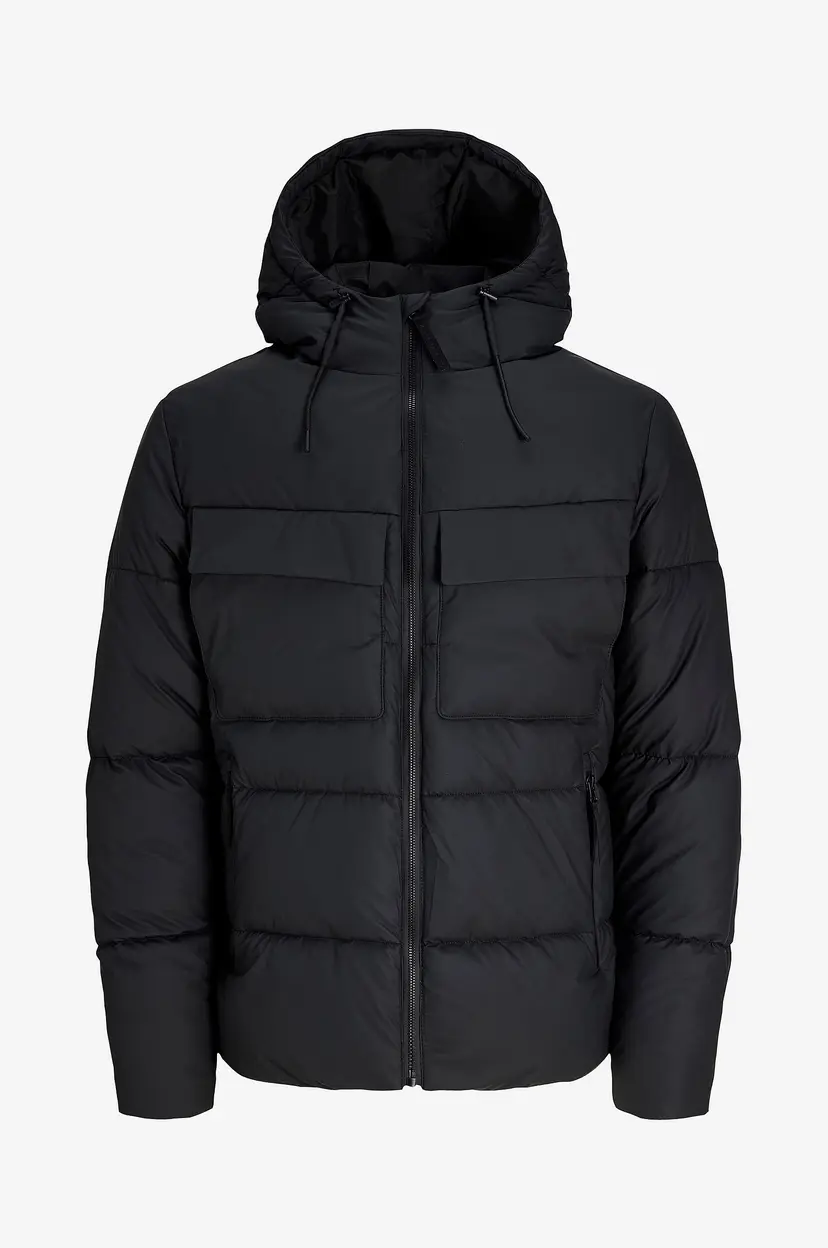Jack & Jones Pufferjakke Jcofusion PU Puffer Jacket - Svart
