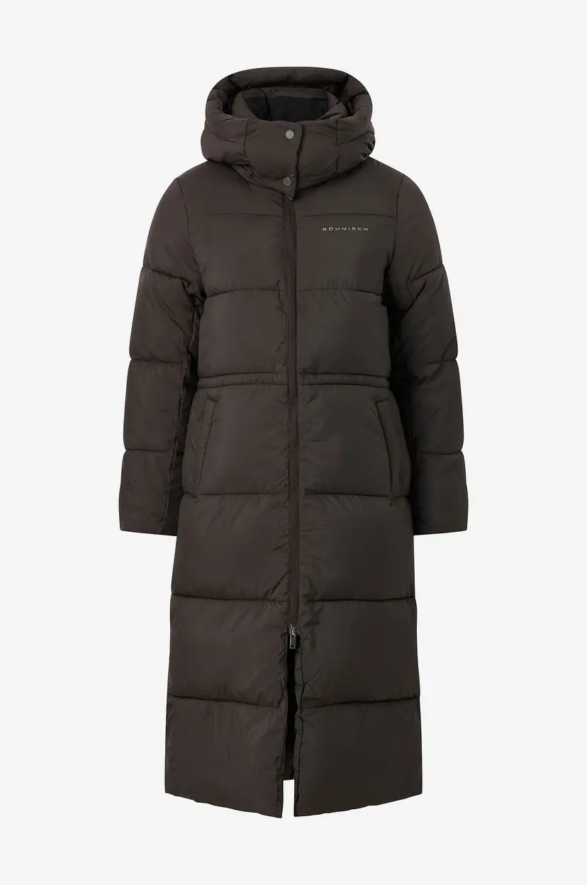 Rohnisch Kåpe Pebble Hood Coat - Brun