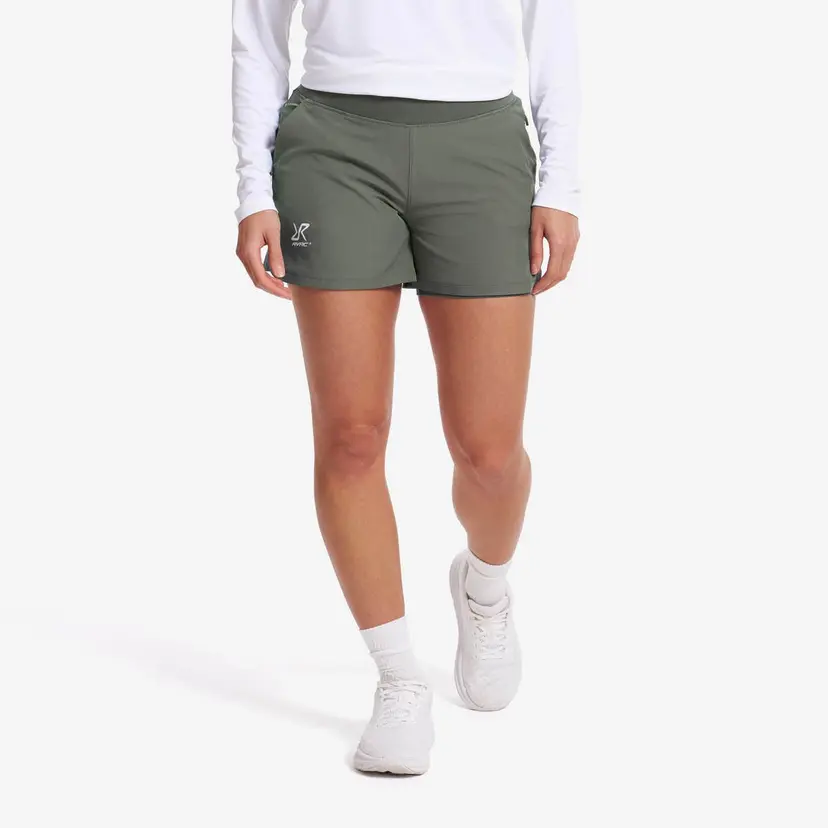 RevolutionRace Rise 2-in-1 Shorts Dame Balsam Green