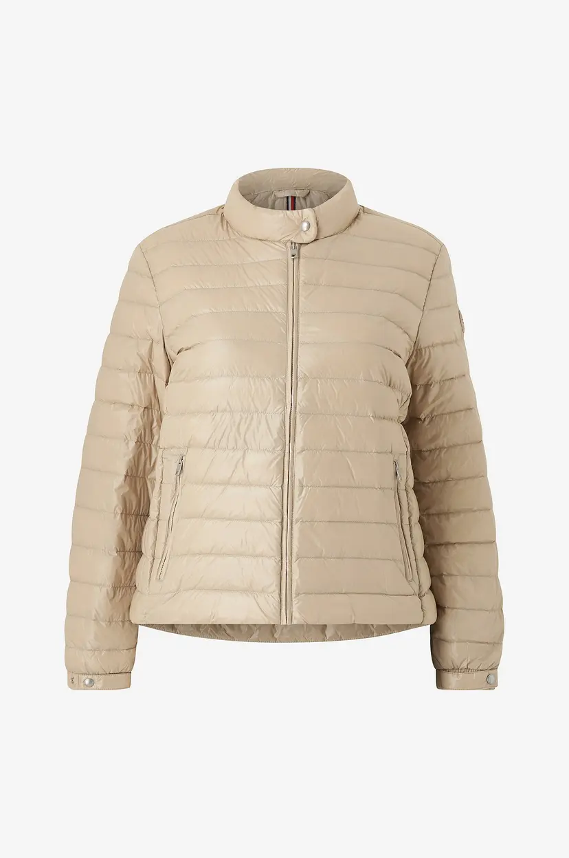 Tommy Hilfiger Curve Dun jakke Crv UL Down Mock NK Jacket - Beige