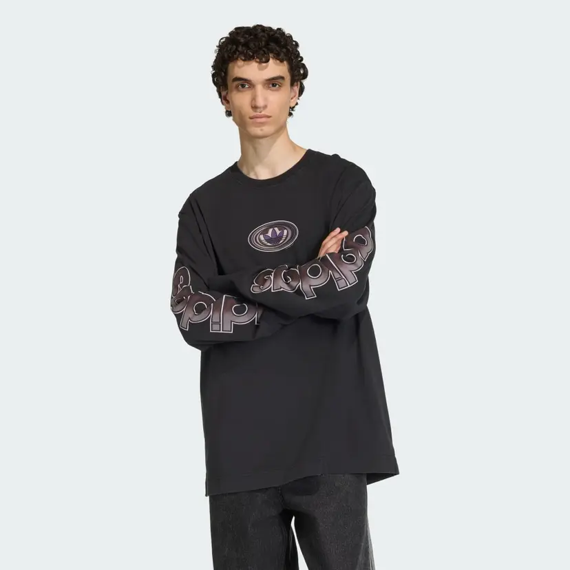 Adidas 90s ALTERNATIVE SPORT ARCHIVE GRAPHIC LONG SLEEVE T-SKJORTE