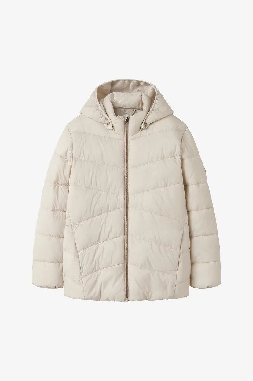 NAME IT Lettvektsjakke Nkfmarble Jacket Pb1 - Beige